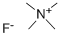 N,N,N-トリメチルメタンアミニウム·フルオリド 化学構造式