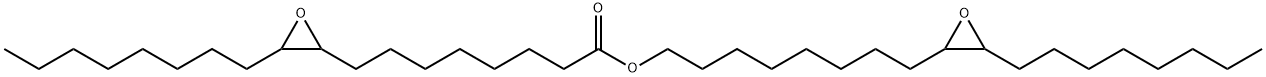 9,10-Epoxyoctadecanoic acid 9,10-epoxyoctadecan-1-yl ester Structure