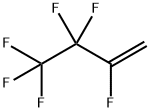 2,3,3,4,4,4-六氟丁-1-烯 结构式
