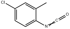 4-氯-2-甲基苯基异氰酸酯 结构式