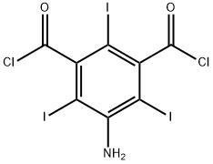 二塩化5アミノ2，4，6トリヨ-ドイソフタロイル 化学構造式