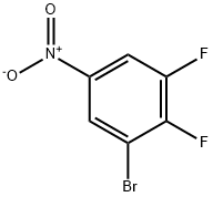 2,3-二氟-5-硝基溴苯 结构式