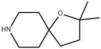 2,2-ジメチル-1-オキサ-8-アザスピロ[4.5]デカン 化学構造式