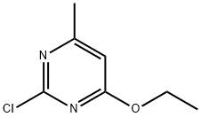 2-氯-4-乙氧基-6-甲基嘧啶 结构式