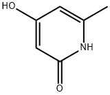 4-ヒドロキシ-6-メチルピリジン-2(1H)-オン 化学構造式