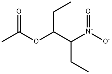 4-Acetoxy-3-nitrohexane Struktur