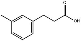 3-(3-メチルフェニル)プロピオン酸 化学構造式