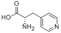 3-(4-ピリジル)-L-アラニン 化学構造式