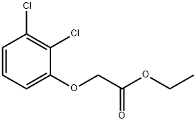 Acetic acid, (2,3-dichlorophenoxy)-, ethyl ester 结构式