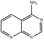 吡啶并[2,3-D]嘧啶-4-胺 结构式