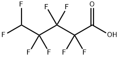 2,2,3,3,3,4,4,5,5-八氟戊酸, 376-72-7, 结构式