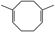 2,5-ジメチル-1,5-シクロオクタジエン 化学構造式