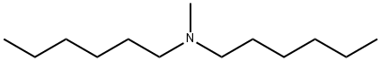 N-甲基二己胺 结构式