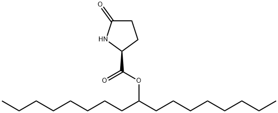 5-オキソ-L-プロリン1-オクチルノニル 化学構造式