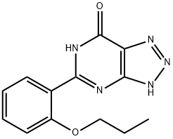 2-(2-丙氧苯基)-8-氮杂次黄嘌呤, 37762-06-4, 结构式