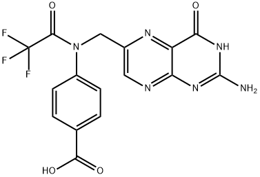 N10-(TRIFLUOROACETYL)PTEROIC ACID Structure