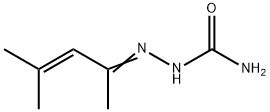 4-Methyl-3-penten-2-one semicarbazone Struktur
