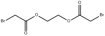 ビス(ブロモ酢酸)エチレン 化学構造式