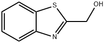 1,3-ベンゾチアゾール-2-イルメタノール 化学構造式