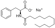 N-十二碳酰基-L-苯丙氨酸钠, 37869-82-2, 结构式