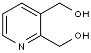 2,3-吡啶二甲醇, 38070-79-0, 结构式