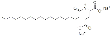 硬脂酰谷氨酸二钠 结构式