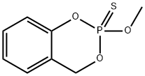 [2R,(+)]-2-メトキシ-4H-1,3,2-ベンゾジオキサホスホリン-2-スルフィド 化学構造式