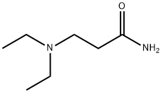 3-(ジエチルアミノ)プロパンアミド 化学構造式