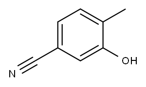 Benzonitrile, 3-hydroxy-4-methyl- Structure