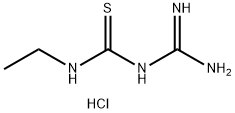 1-エチル-3-グアニジノチオ尿素 塩酸塩 化学構造式