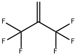 2-トリフルオロメチル-3,3,3-トリフルオロ-1-プロペン 化学構造式