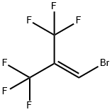 1-BROMO-2-(TRIFLUOROMETHYL)-3,3,3-TRIFLUORO PROP-1-ENE Structure