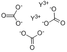 炭酸イットリウム 化学構造式
