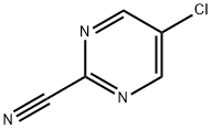 2-Pyrimidinecarbonitrile, 5-chloro- (9CI) Struktur