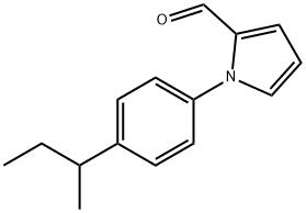 1-(4-SEC-BUTYLPHENYL)-1H-PYRROLE-2-CARBALDEHYDE Structure