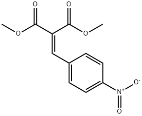 DIMETHYL (4-NITROBENZYLIDENE)MALONATE Structure