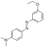N,N-Dimethyl-p-[(3-ethoxyphenyl)azo]aniline Struktur