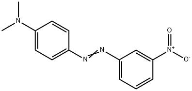 3'-ニトロ-4-ジメチルアミノアゾベンゼン 化学構造式
