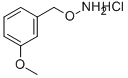 1-[(アミノオキシ)メチル]-3-メトキシベンゼン塩酸塩 化学構造式
