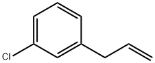 1-烯丙基-3-氯苯, 3840-17-3, 结构式