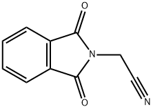 フタルイミジルアセトニトリル 化学構造式