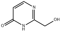 4(1H)-Pyrimidinone, 2-(hydroxymethyl)- (9CI) Structure