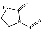 1-ニトロソ-2-イミダゾリジノン 化学構造式