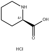 D-ピペルコール酸塩酸塩 化学構造式