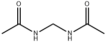 N,N'-メチレンビス(アセトアミド) 化学構造式