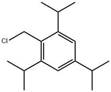 2,4,6-トリイソプロピルベンジル クロリド 化学構造式