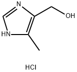 4-甲基-5-羟甲基咪唑盐酸盐, 38585-62-5, 结构式