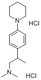 Phenethylamine, beta,N,N-trimethyl-4-piperidino-, dihydrochloride|