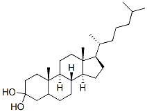 dihydroxycoprostane Struktur