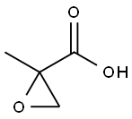 2-Methyloxirane-2-carboxylic acid, 38649-35-3, 结构式